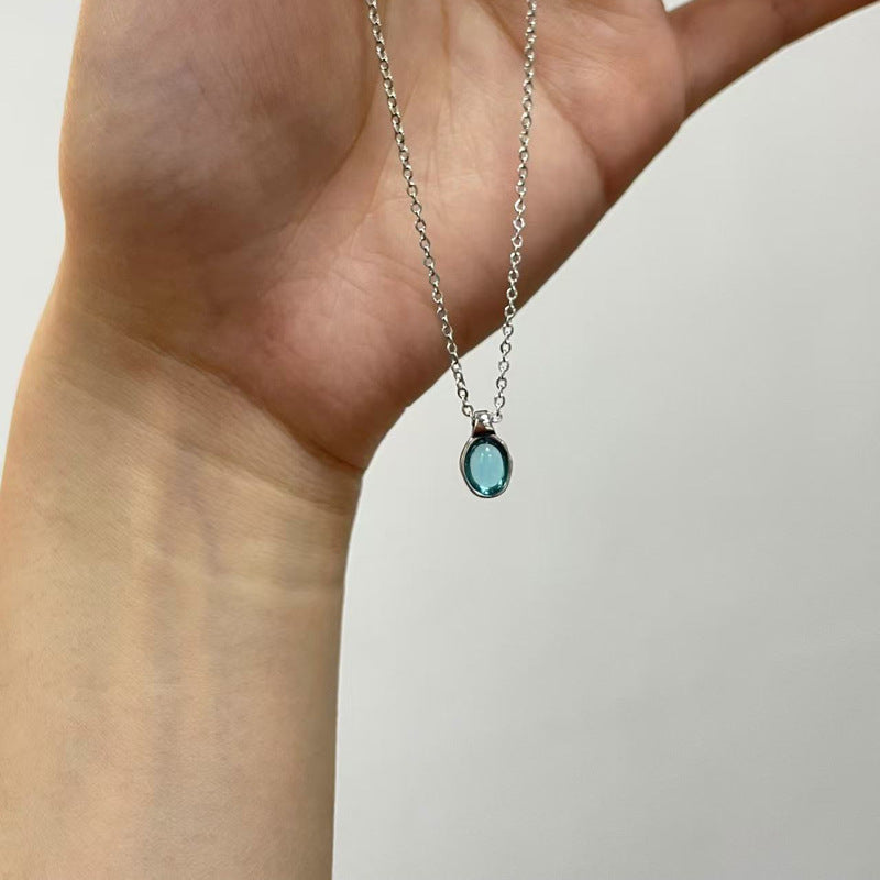 Simple Style Special Interest Light Luxury Design Advanced Exquisite Clavicle Chain