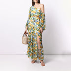 Ladies Fashion Personality Boho Dress Suit