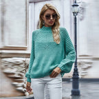 Women's round neck sweater
