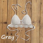 Boho crochet bra