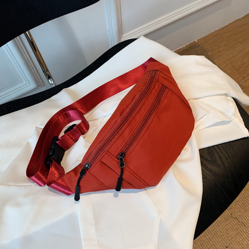 Sport Casual Shoulder Multi-layer Mobile Phone Waist Bag