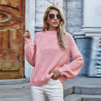 Women's round neck sweater