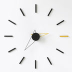 Wozoom House Quasi Background Wall Decoration Clock Wall Clock Living Room Nordic Light Luxury Clock Wall Hanging Creative Modern Style