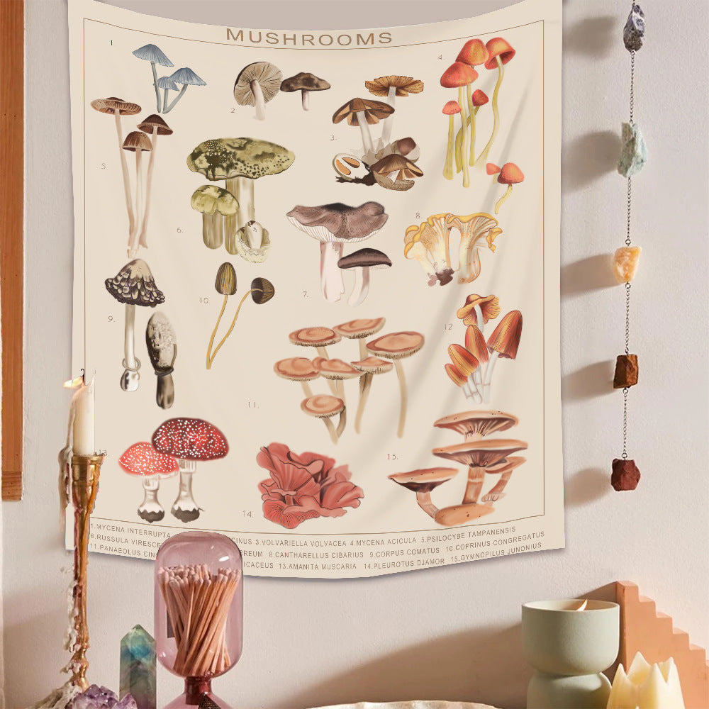 Tapestry Boho Ornament Fabric Background