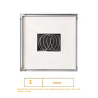 Modern Simple Black And White Line Decorative Painting