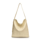 Leisure Shoulder Tote Bag Textured Large Capacity Bag