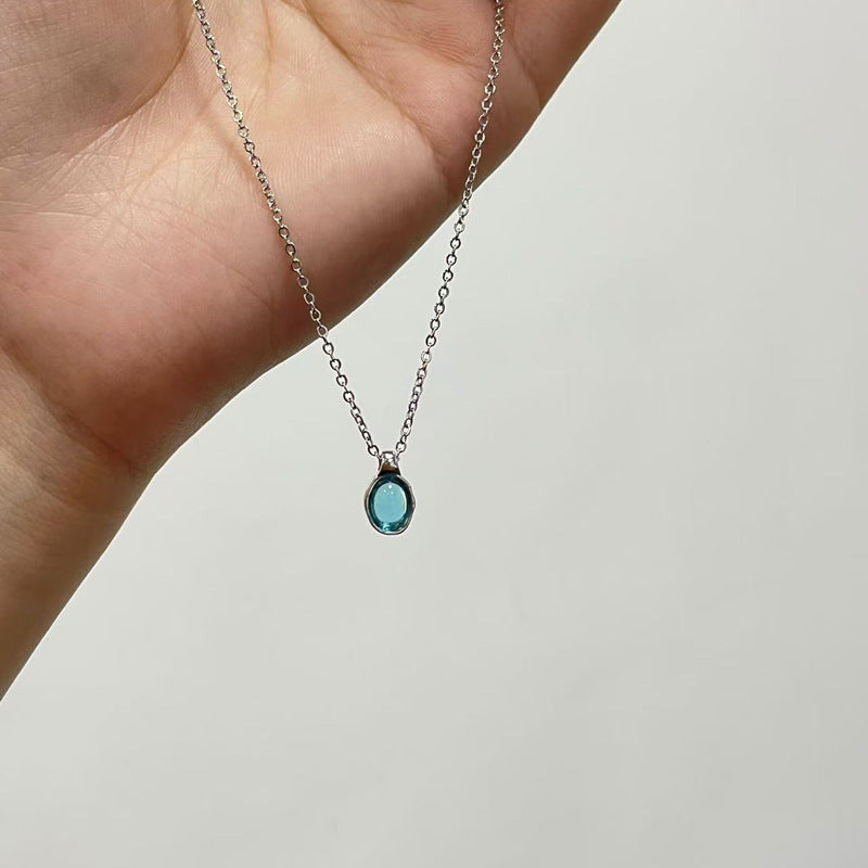 Simple Style Special Interest Light Luxury Design Advanced Exquisite Clavicle Chain