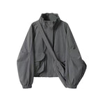 Outdoor Jacket Coat Women's Autumn Loose Retro Workwear
