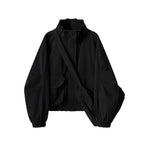 Outdoor Jacket Coat Women's Autumn Loose Retro Workwear