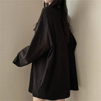 Cotton Fall Mid-length T-shirt Female Students Loose