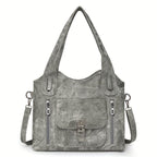 Soft Leather Handbag Soft Synthetic Leather Vintage