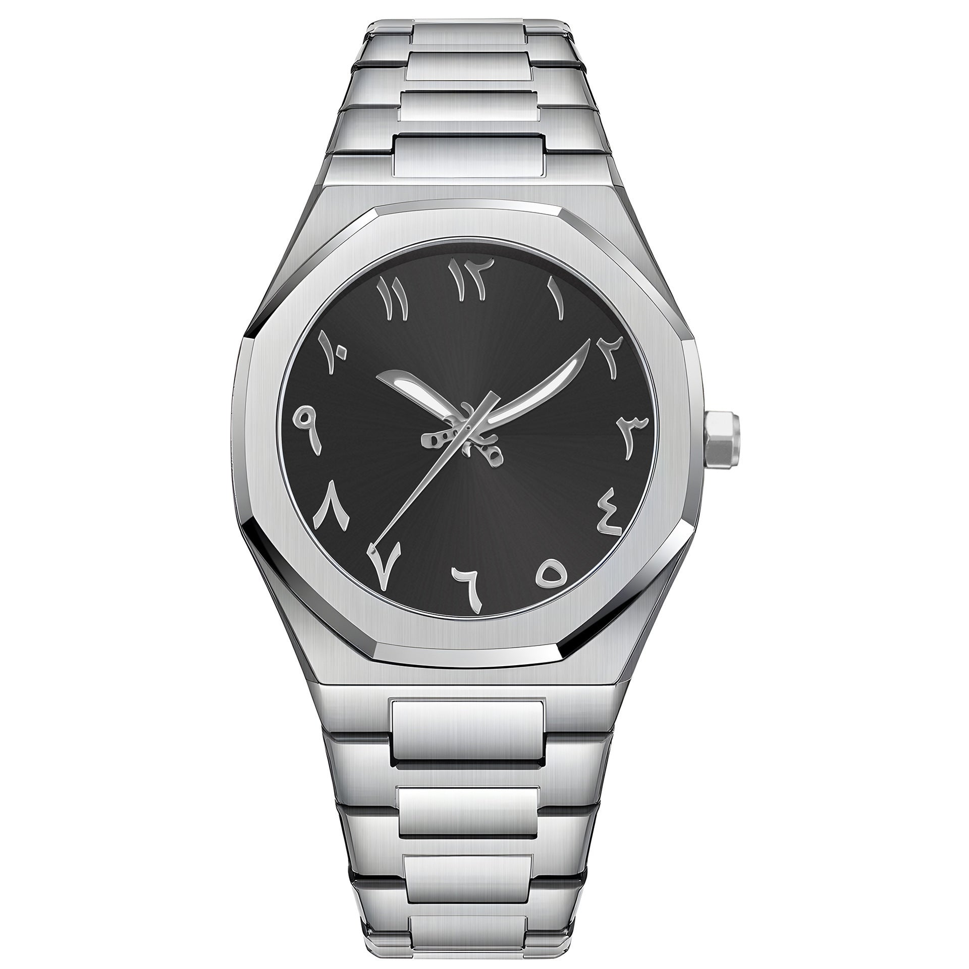 Business Casual Men's Watch Steel Belt Quartz Watch