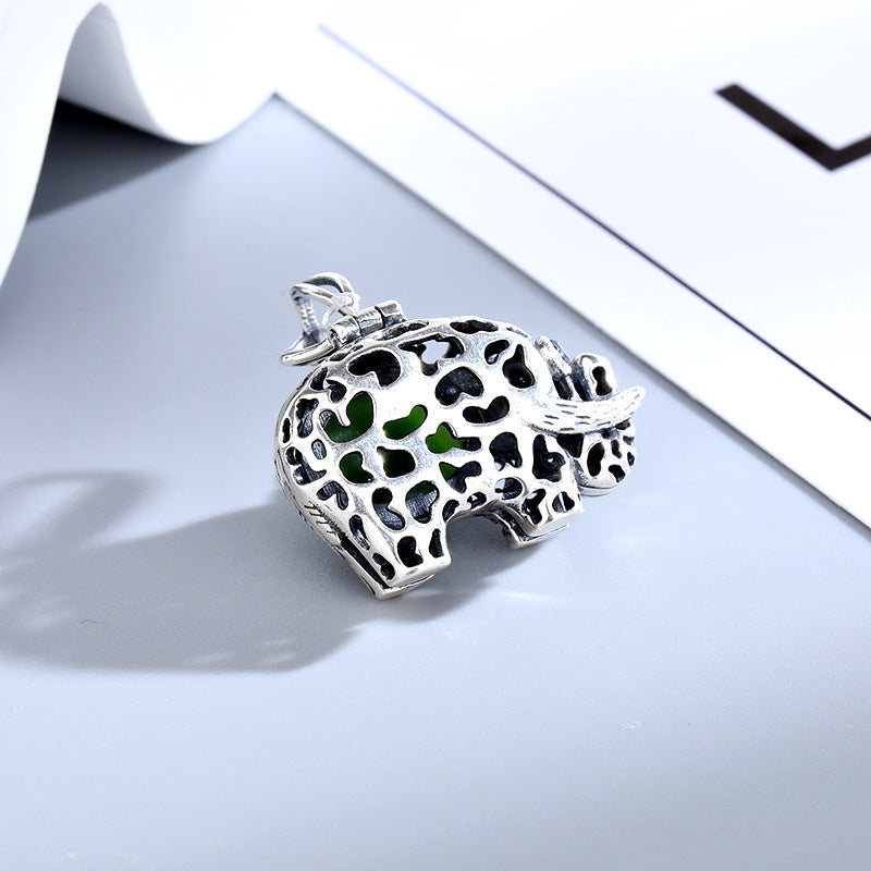 Retro Fashion And Personalized Elephant Pendant